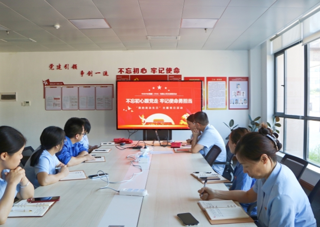 “不忘初心跟党走 牢记使命勇担当” ——宁乡锂膜开展庆“七一”主题党日活动